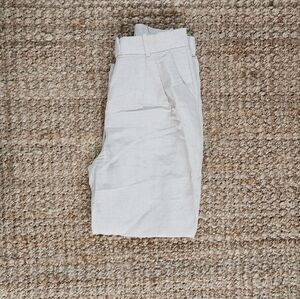 H&M Natural Linen Blend Pants